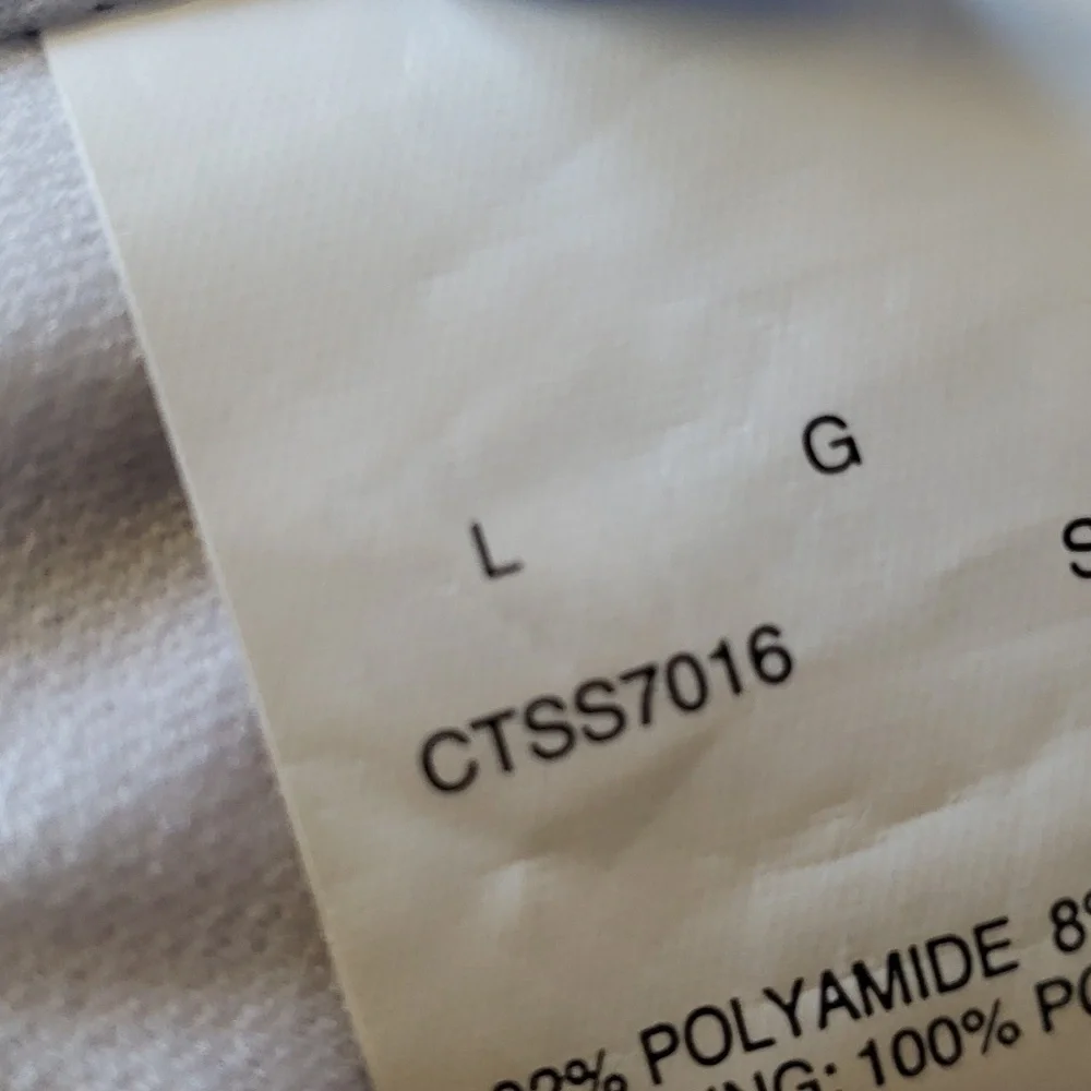 Coastal Zone By Jantzen Blue Floral Halter Swimming Top Only Women's Size L - Picture 10 of 13